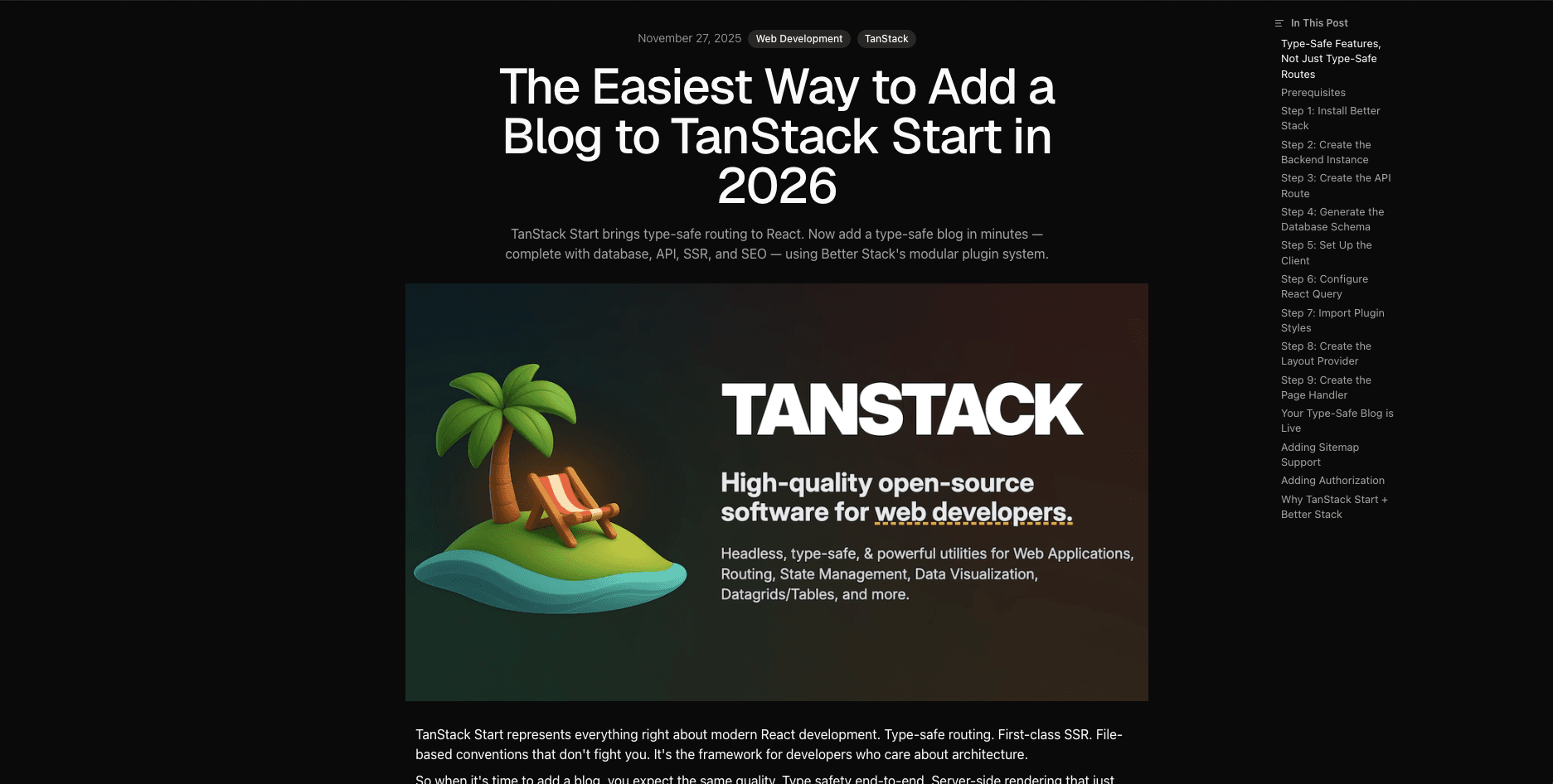 Blog Plugin Demo - Post