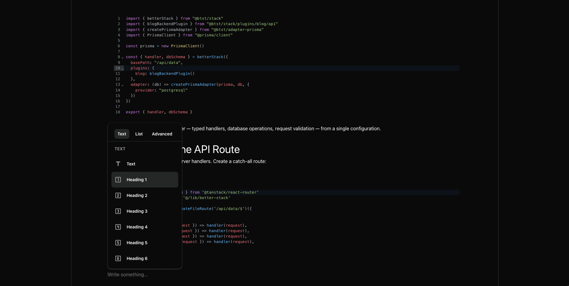 Blog Plugin Demo - Drafts