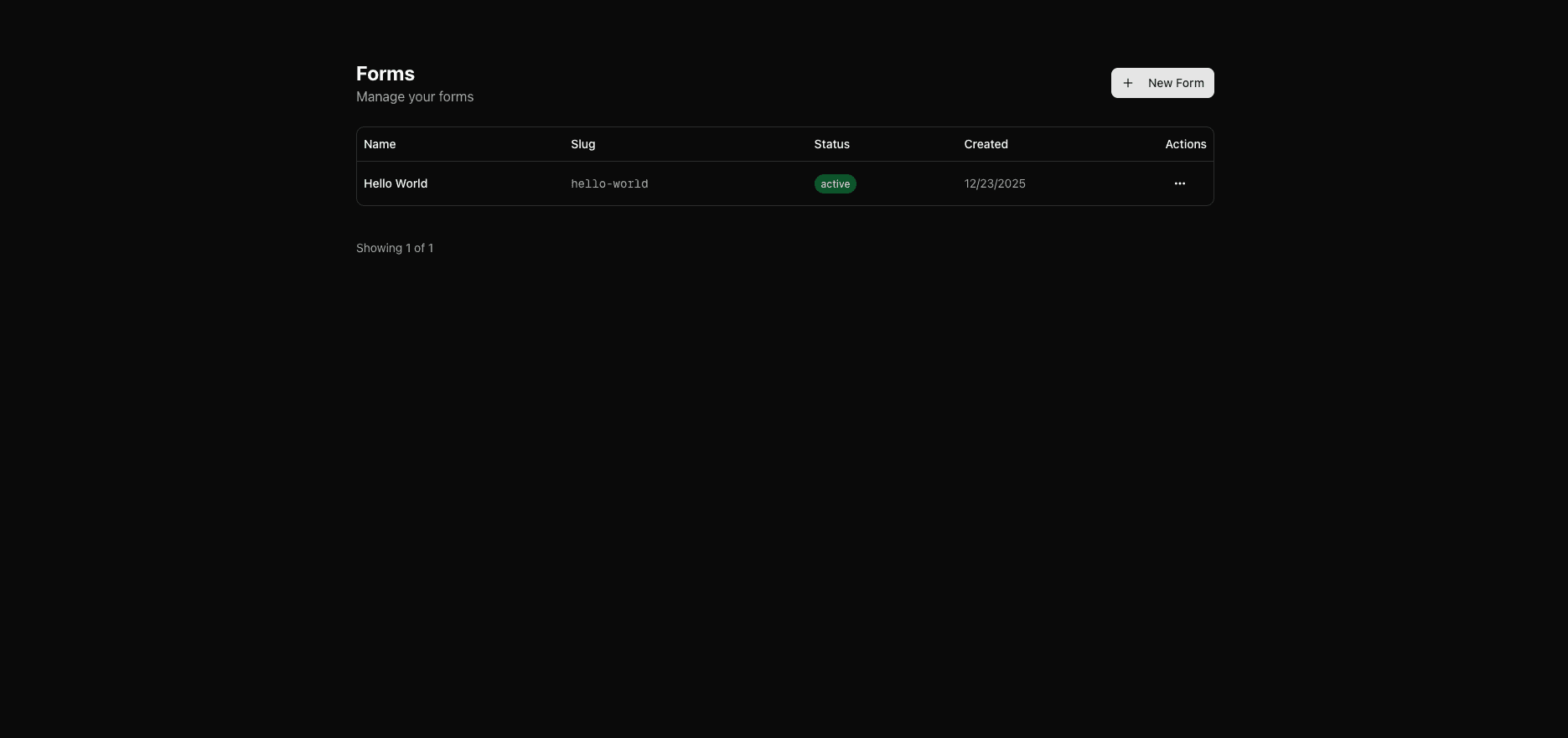 Form Builder Plugin Demo - Preview